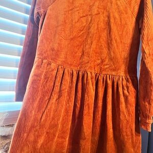 Cat & Jack Rust Corduroy Dress
